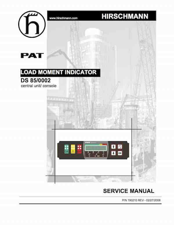 PAT Hirschmann DS 85 Service Manual