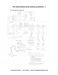 PAT DS160 Wiring Schematic