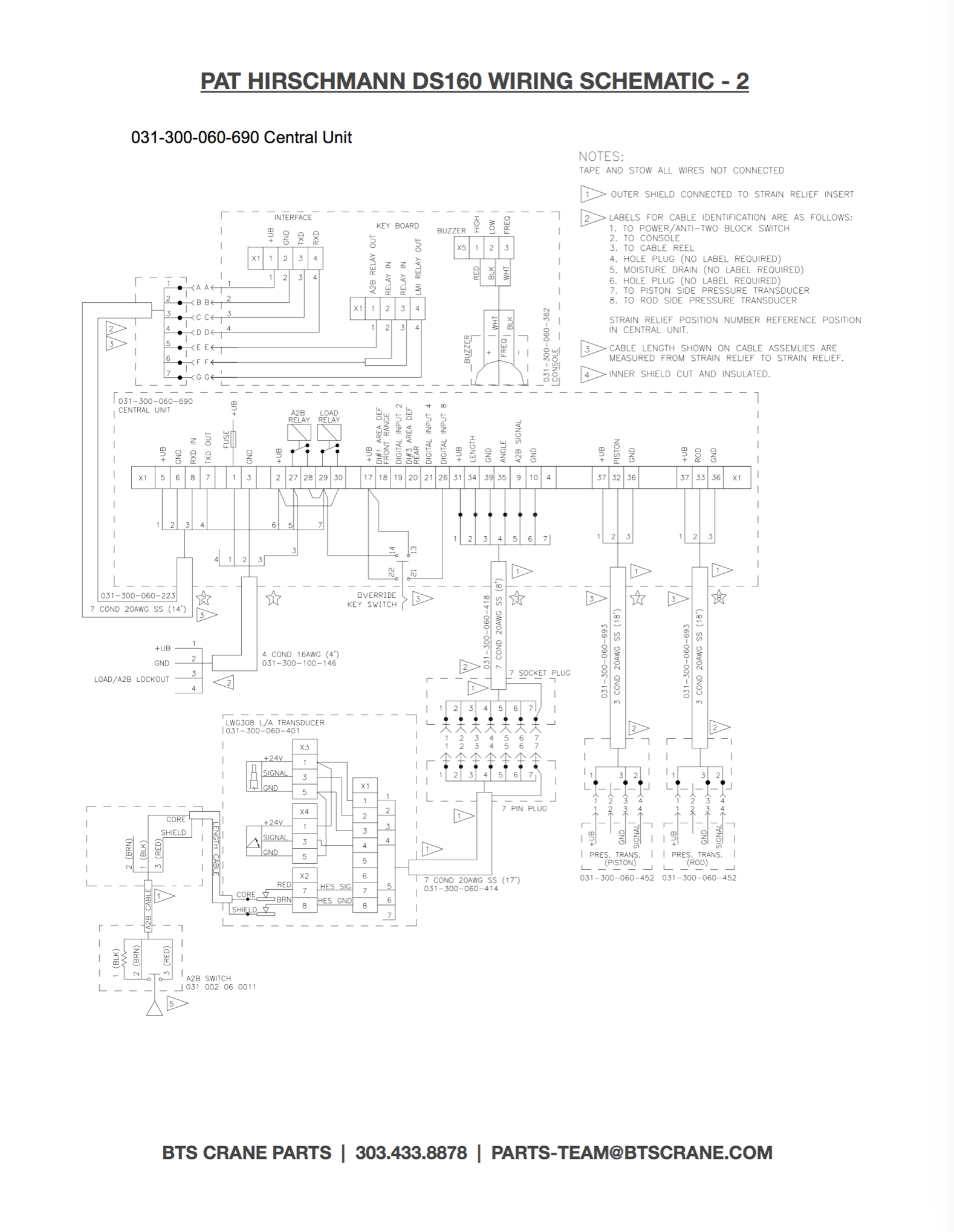PAT Hirschmann DS160 Wiring Schematic