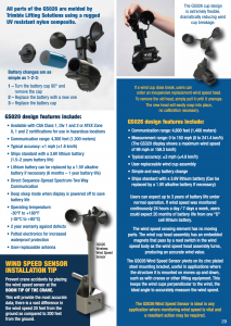 Trimble Crane Wind Speed Catalog