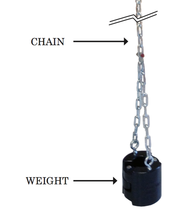 Trimble LSI Weight & Chain