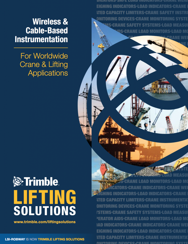 Trimble Lifting Solutions Product Catalog